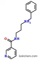 Benzyl-[3-(pyridine-3-carbonylamino)propyl]azanium